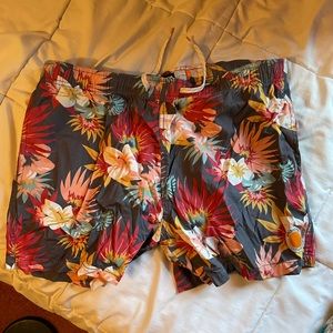 Flower board shorts